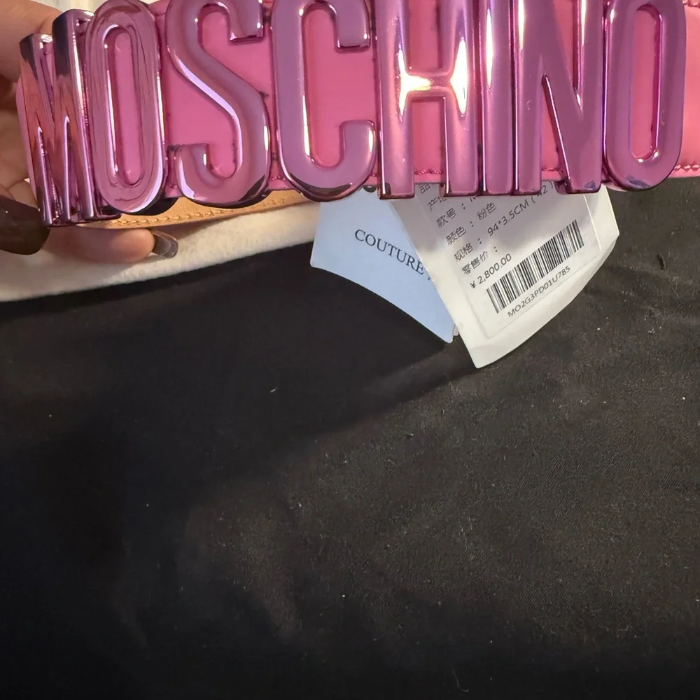 Moschino Couture Pink Belt - Picture 2 of 7